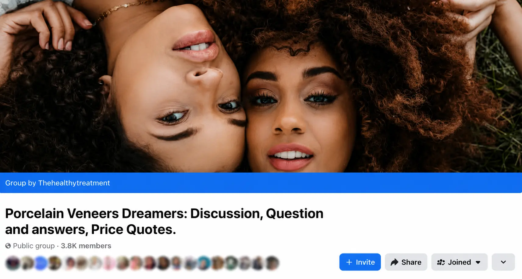 Porcelain Veneers Dreamers: Discussion, Question and answers, Price Quotes. — Facebook patient community, 3.8K members