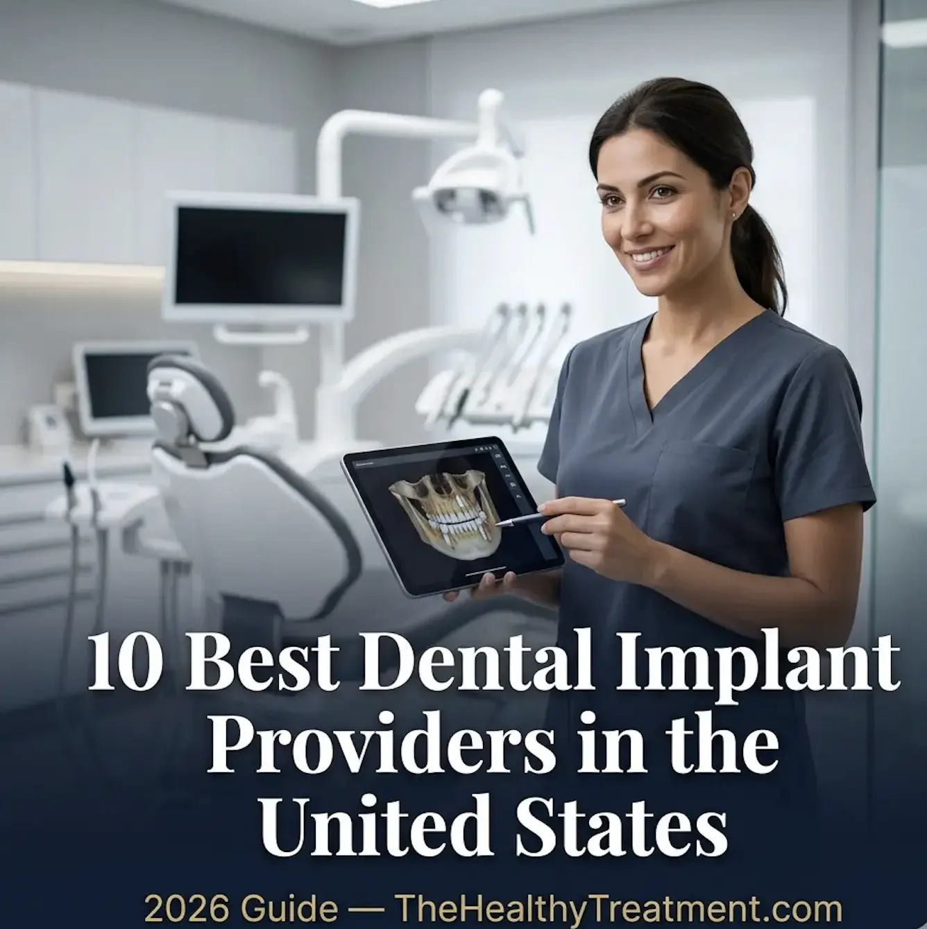 10 best dental implant providers in the United States 2026 — TheHealthyTreatment.com guide